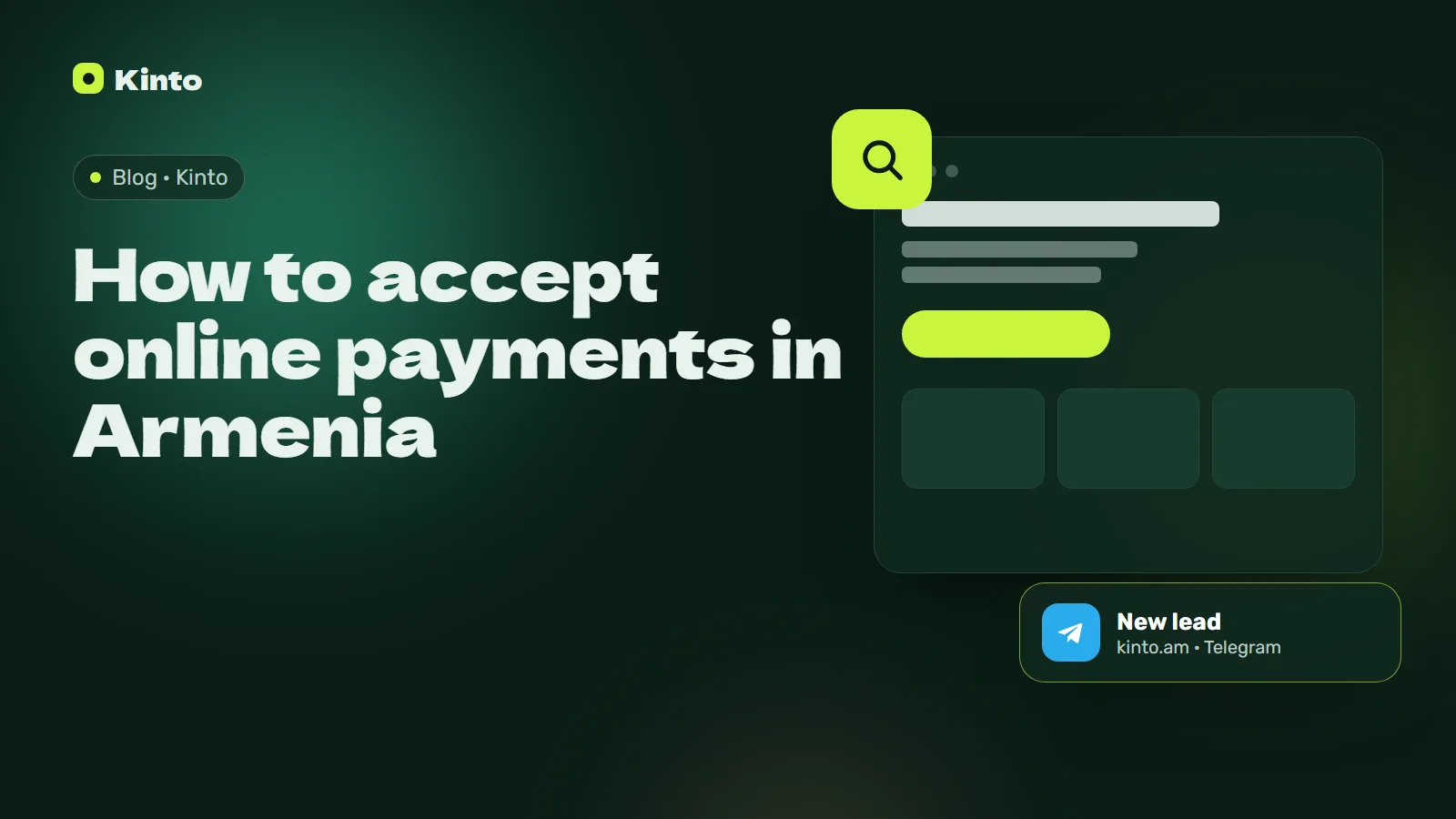 Cover: How to accept online payments in Armenia