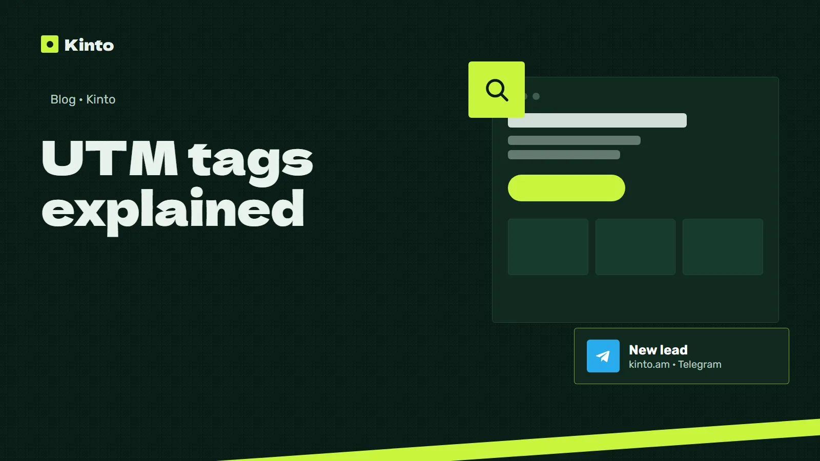 Cover: UTM tags explained