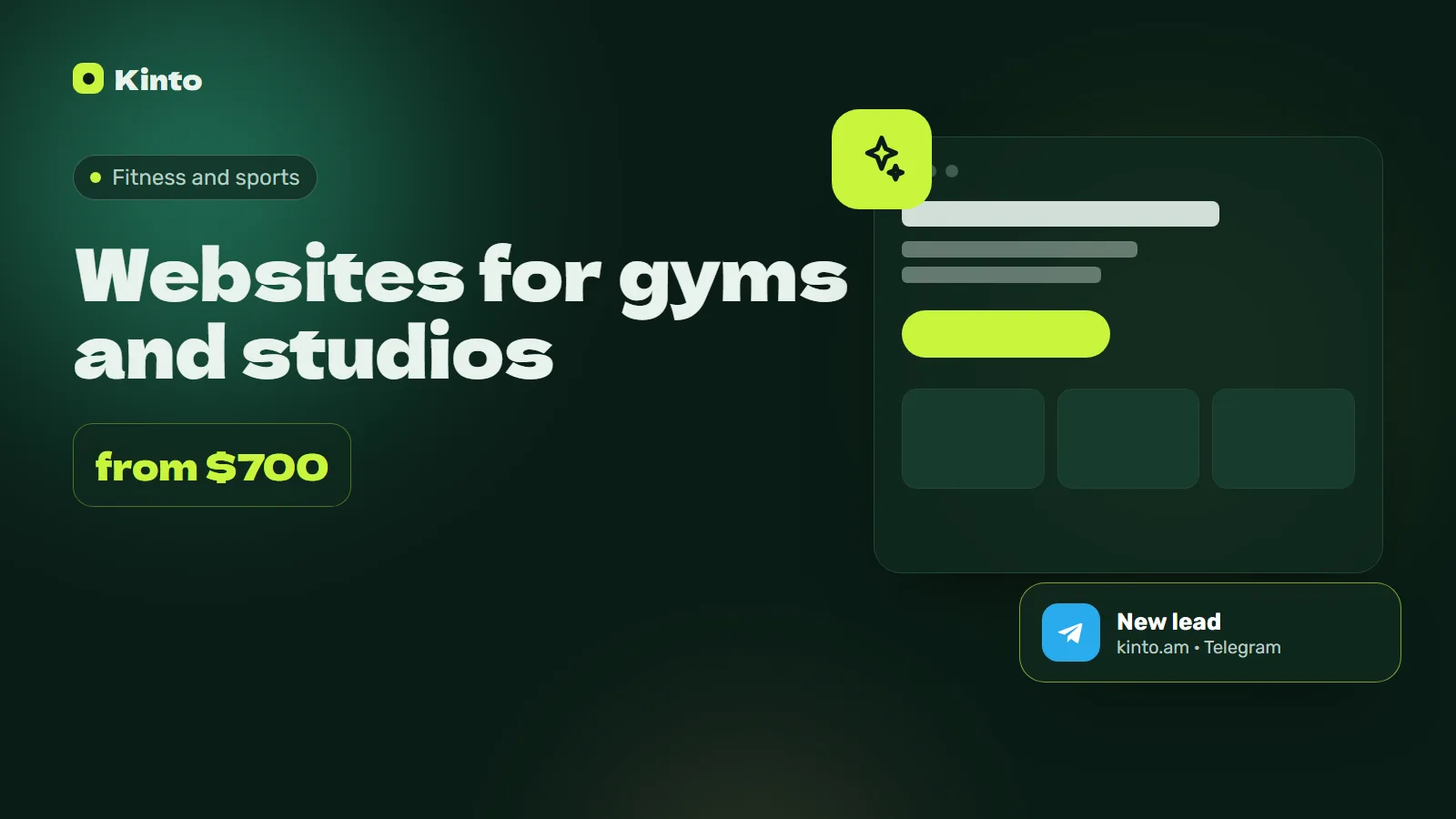 Cover: Websites for gyms and studios